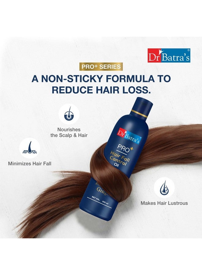 Pro Hair Fall Control Oil Scalp Nourishment Enriched With Ginsend & Rosemary Extracts Healthy Hair Suitable For All Best For Men & Women (200Ml)