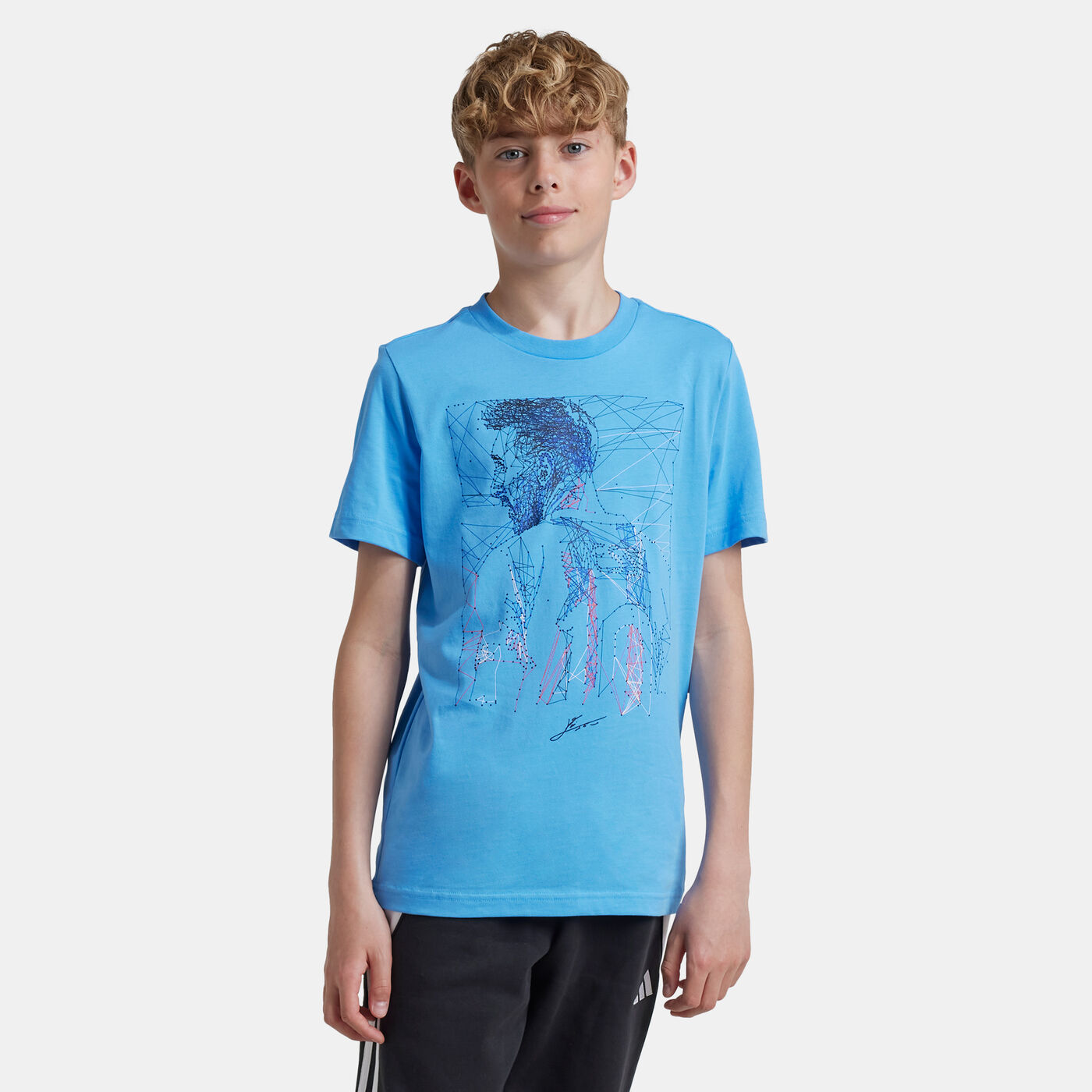 Kids' Messi Football Graphic T-Shirt