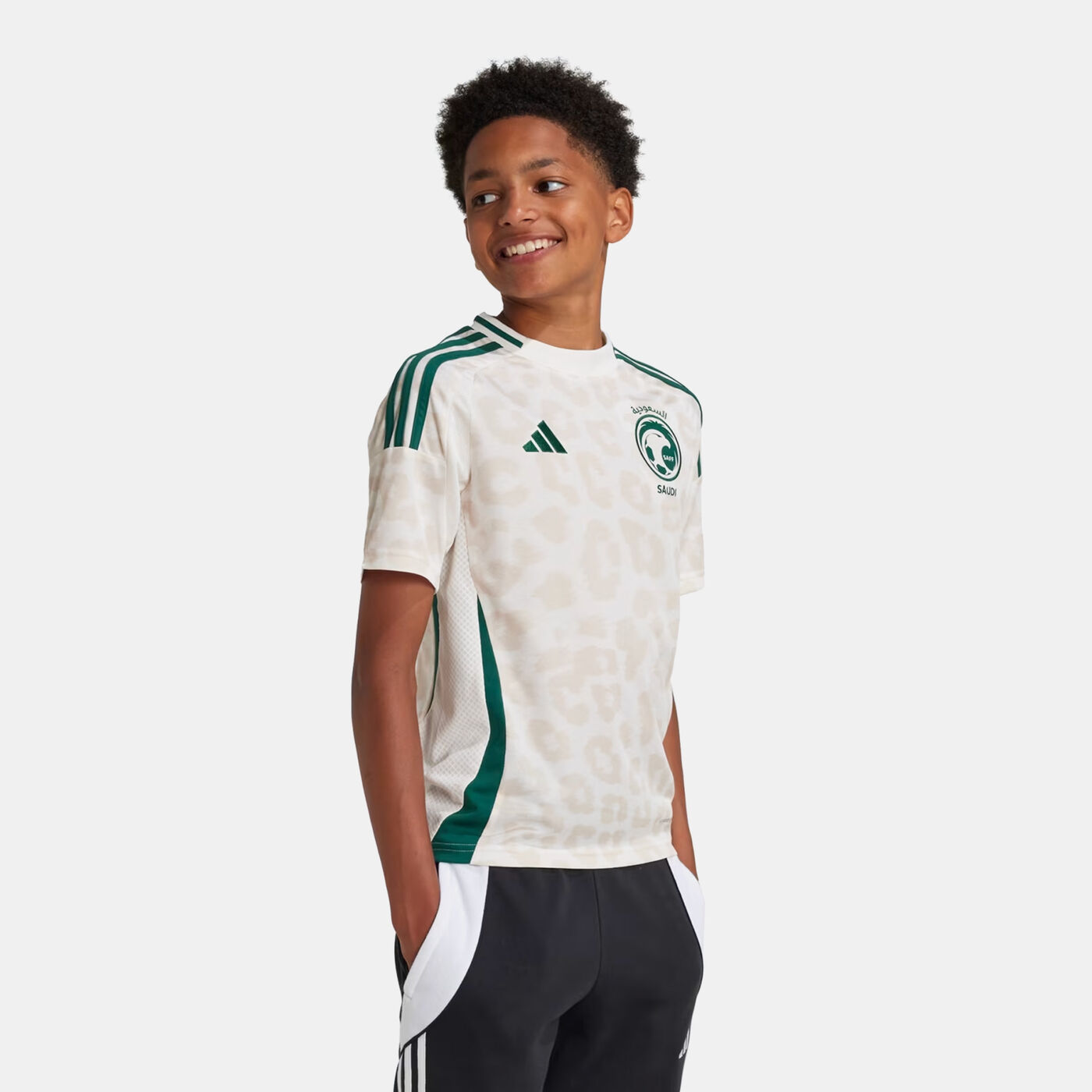 Kids' Saudi Arabia 24 Away Replica Football Jersey