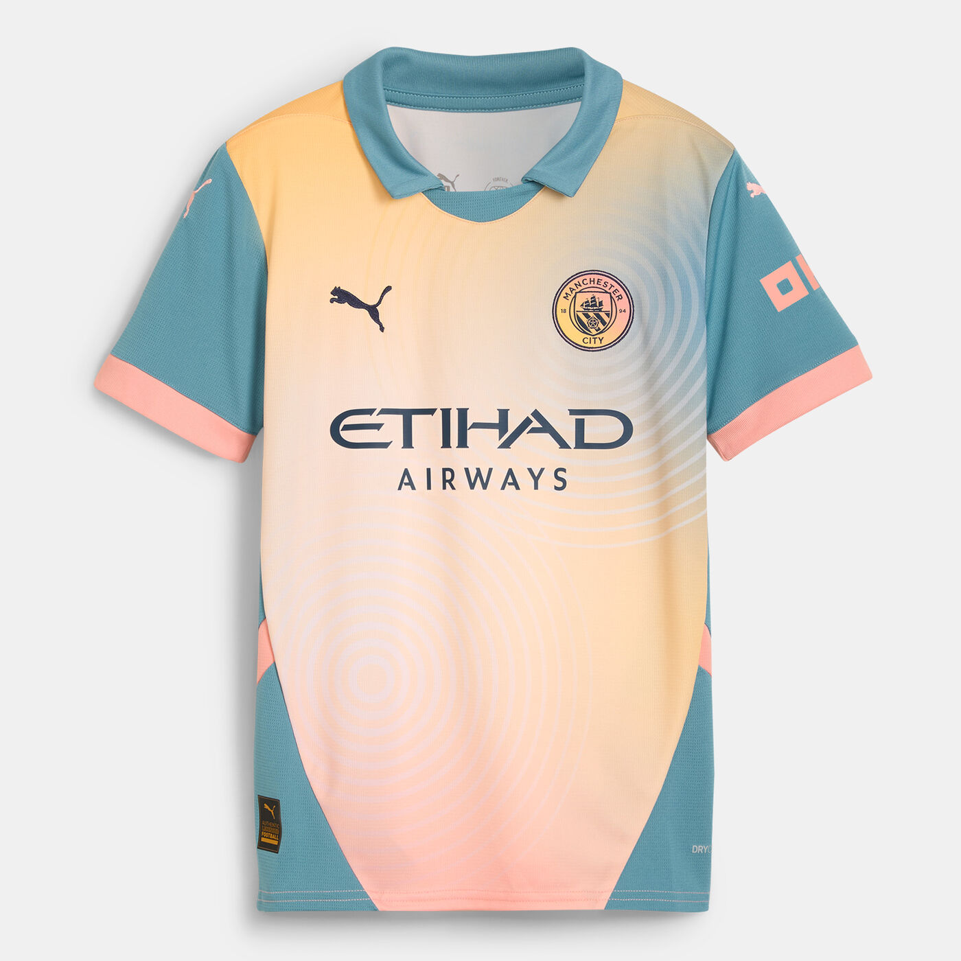 Kids' Manchester City 24/25 Replica Fourth Football Jersey