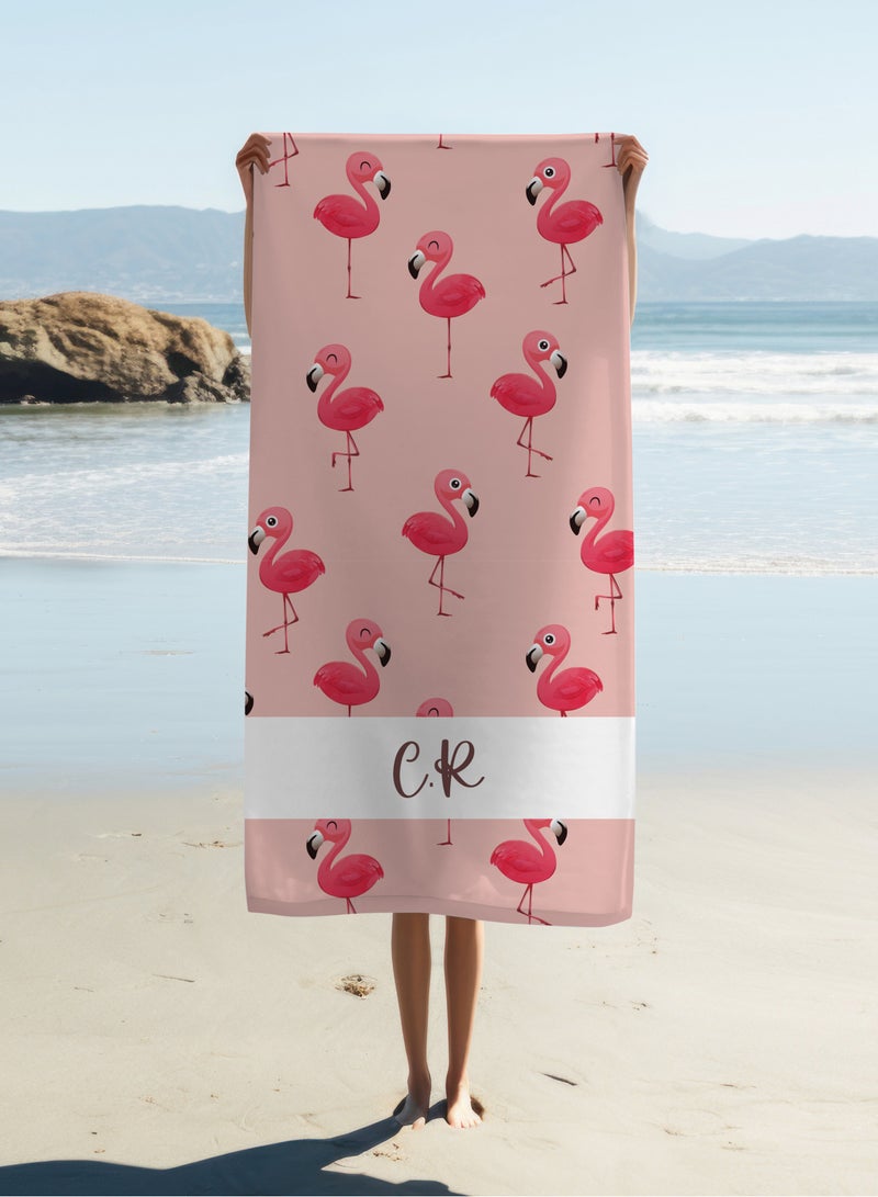 Personalised Beach Towel - Printed Quick Drying Beach Towel(70x140cm)