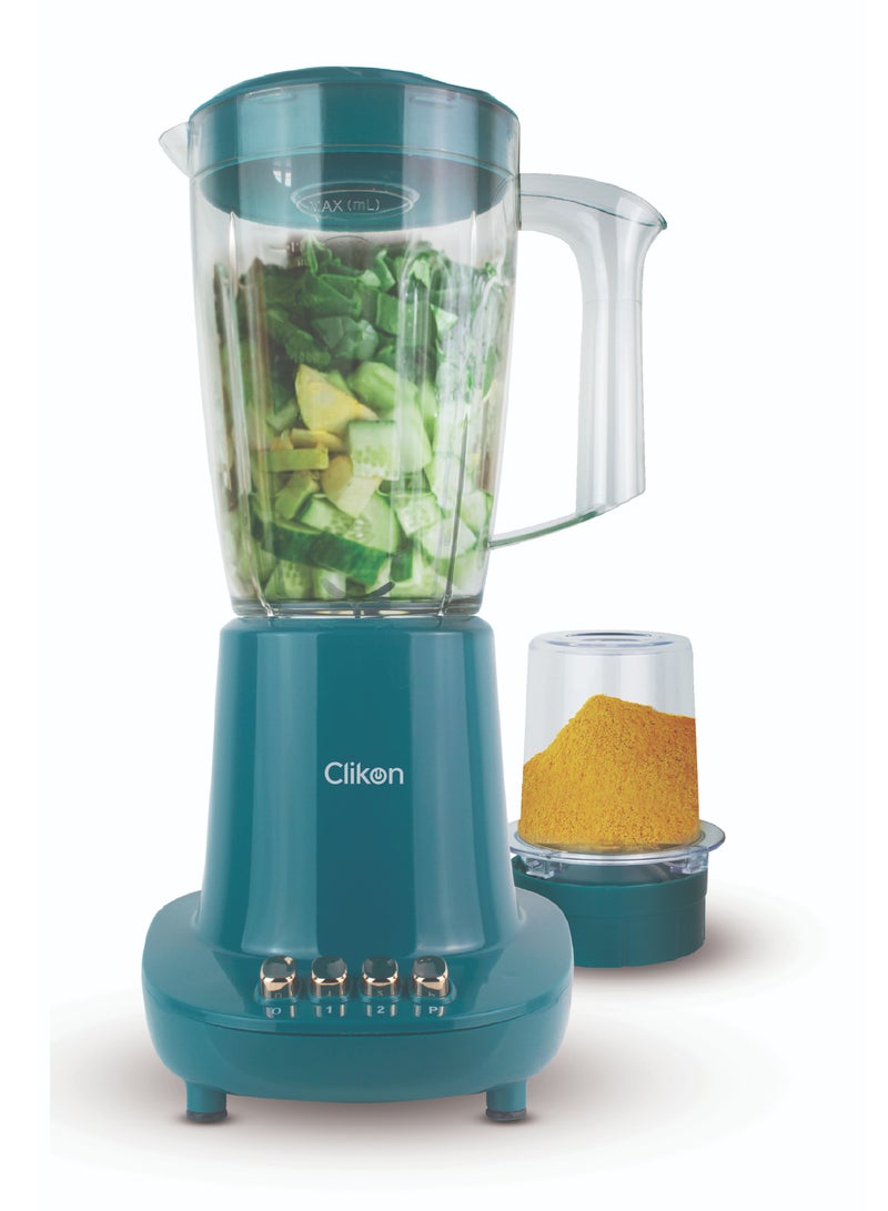 2-In-1 Juicer Blender Chopper Set 1.5 L 600 W CK2668 Green