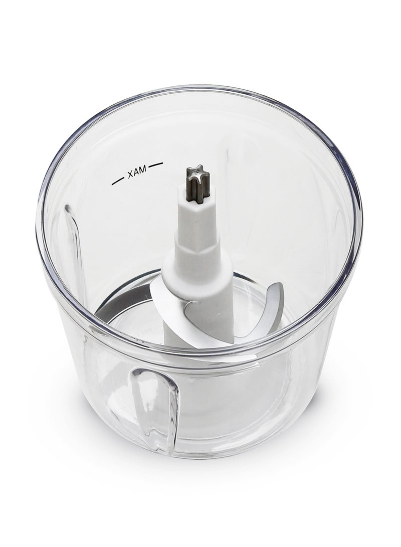 Powerful Electric Chopper With Glass Bowl For Vegetables And Meat 0.6 L 200 W CK2679 Green