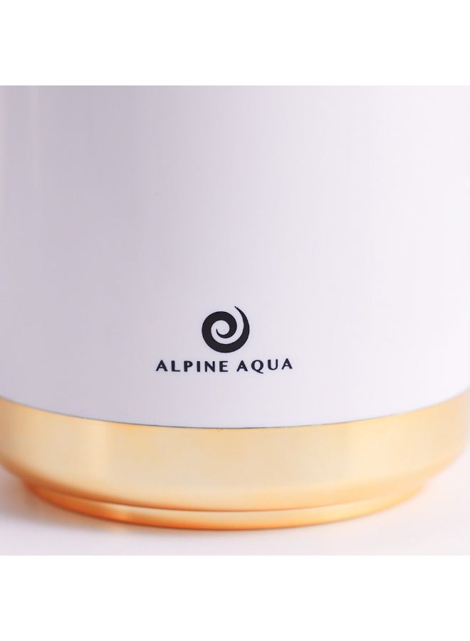 Alpine Aqua Vacuum Flask Pink Glass Asbestos Free Modern Houseware Flask Portable Design Suitable for Coffee Hot Water Tea For Home Kitchen Dining Room Indoor and Outdoor 1000ML