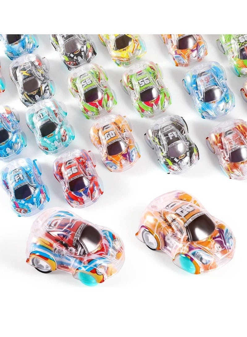 Pull Back Cars 28 Pcs Mini Toy Cars Party Bag Fillers for Kids Racing Car Party Favours Toys Kids Christmas Stocking Fillers for 1 2 3 5 Year Old Boys Girls Toddlers