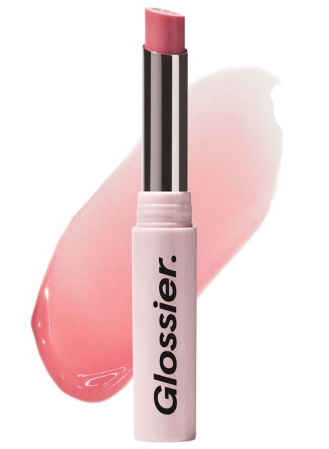 Glossier Ultralip Ultra Shiny Lipstick with Hyaluronic Acid , Lucite - soft peony pink 3g – Hydrating, Glossy Lip Color