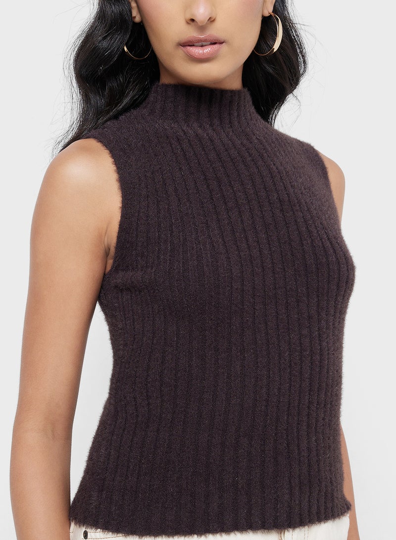 Funnel Neck Pullover