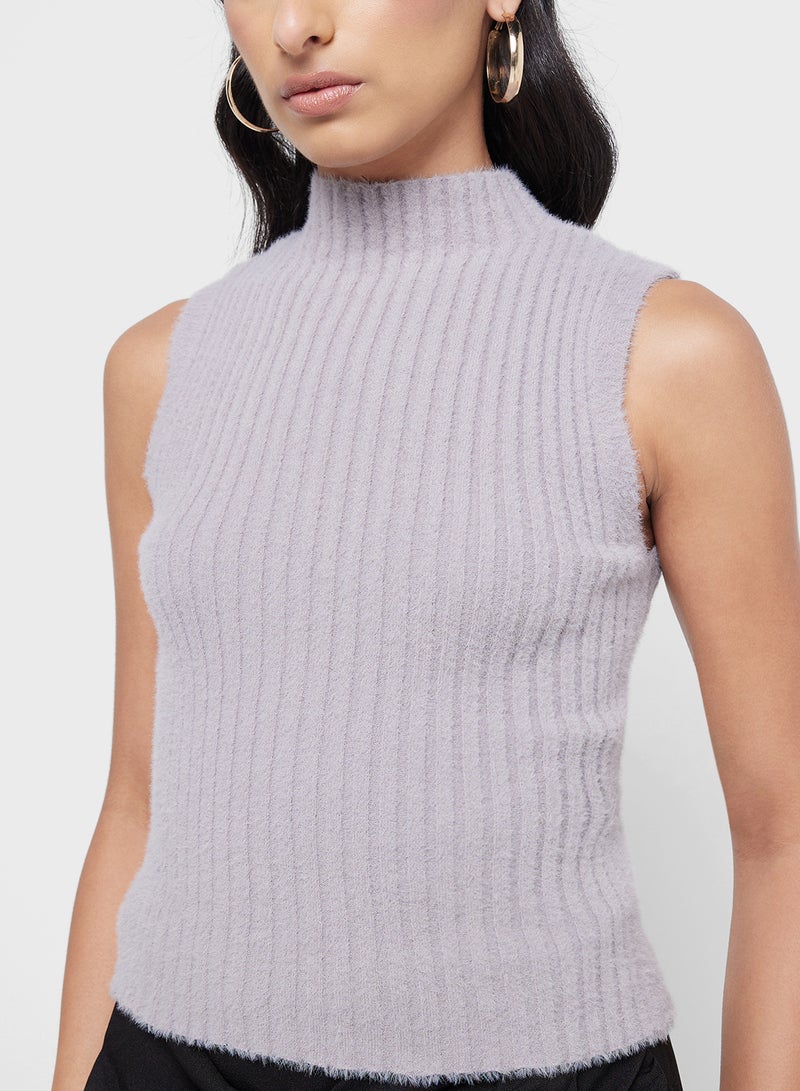 Funnel Neck Pullover