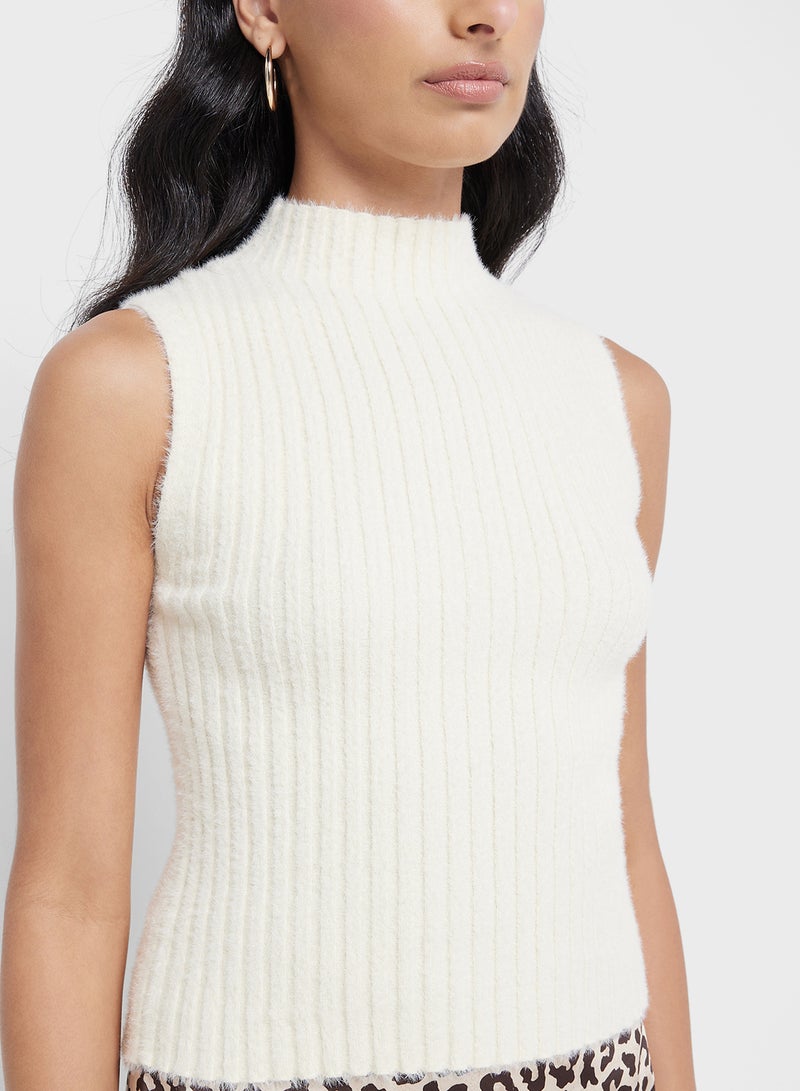 Funnel Neck Pullover