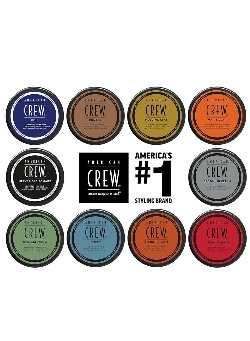 American Crew Men's Hair Fiber, Like Hair Gel with High Hold & Low Shine, 3 Oz 85g