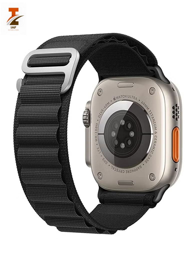 Alpine Loop Nylon Band Compatible With Apple Watch Bands 42 / 44 / 45 / 49mm Replacement Strap Ultra Series
