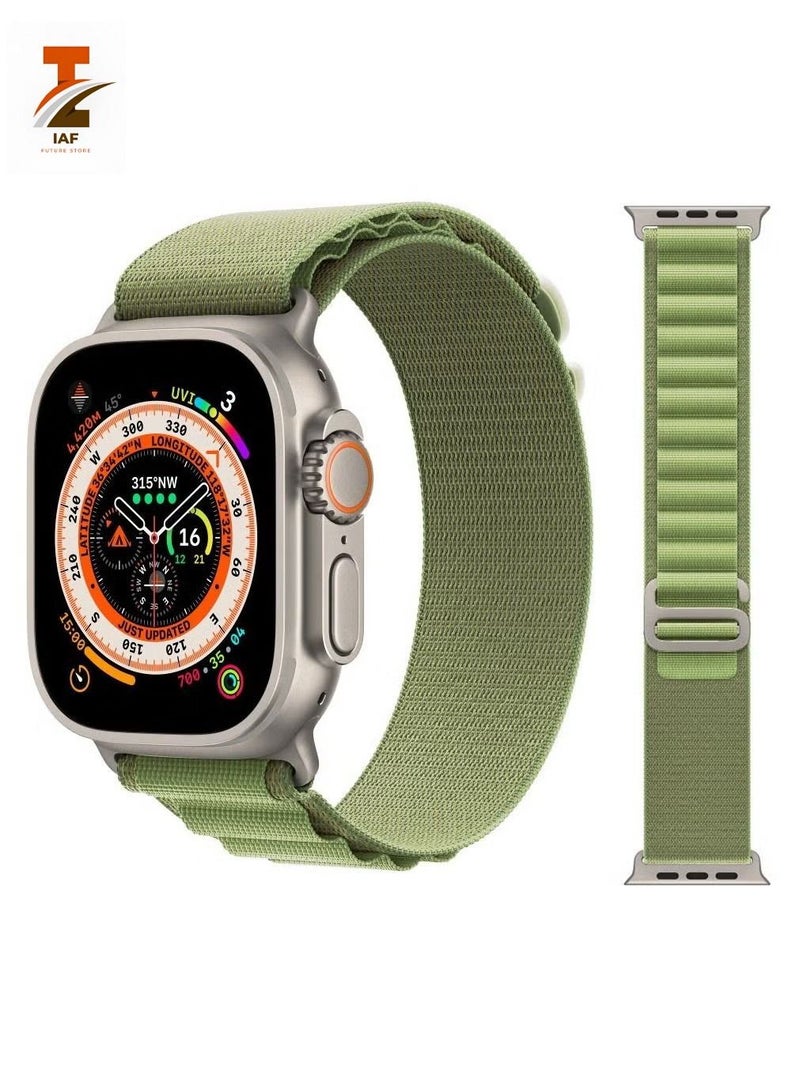 Alpine Loop Band 49mm 45mm 44mm for apple Watch Series ultra/8/SE/7/6/5/4/3/2/1 Nylon Woven Textile Loop Sport Strap Wristband