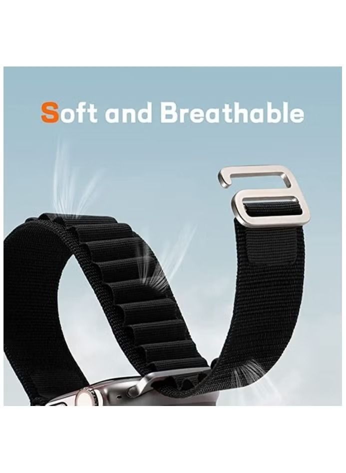 Apple Watch Loop Band 49mm/45mm/44mm Compatible with iWatch Series 8/Ultra/7/SE/6/5/4/3/2/1