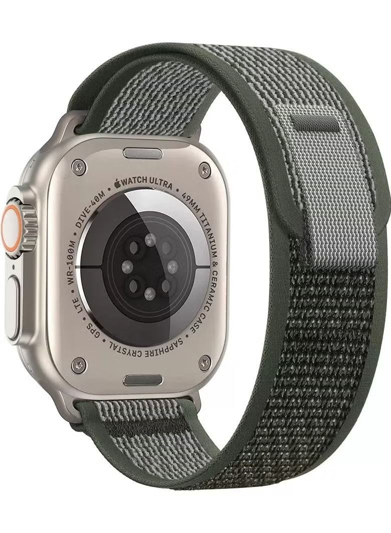 Trail Loop Watch Band Strap for Apple Watch Ultra 49mm/45mm/44mm/42mm Nylon Compatible with iWatch Series 8/Ultra/7/SE/6/5/4/3/2/1