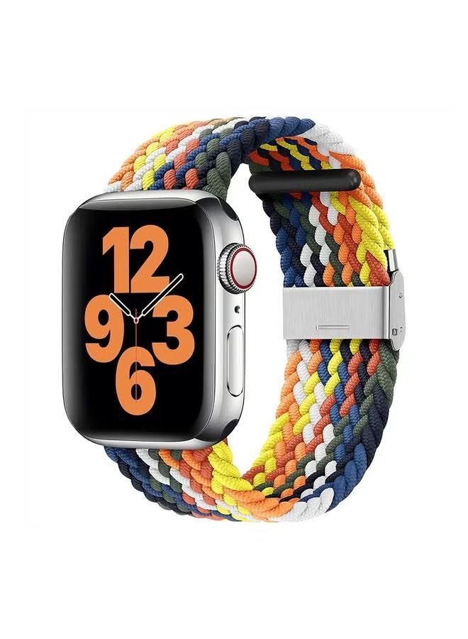 Nylon Solo Loop Strap Compatible with Apple Watch 40/38mm SE /Series 7/6/5/4/3/2/1