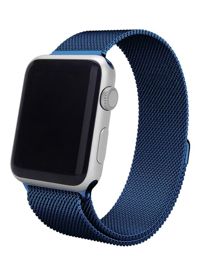 Magnetic Loop Replacement Band For Apple Watch Series 1/2/3 38mm Blue