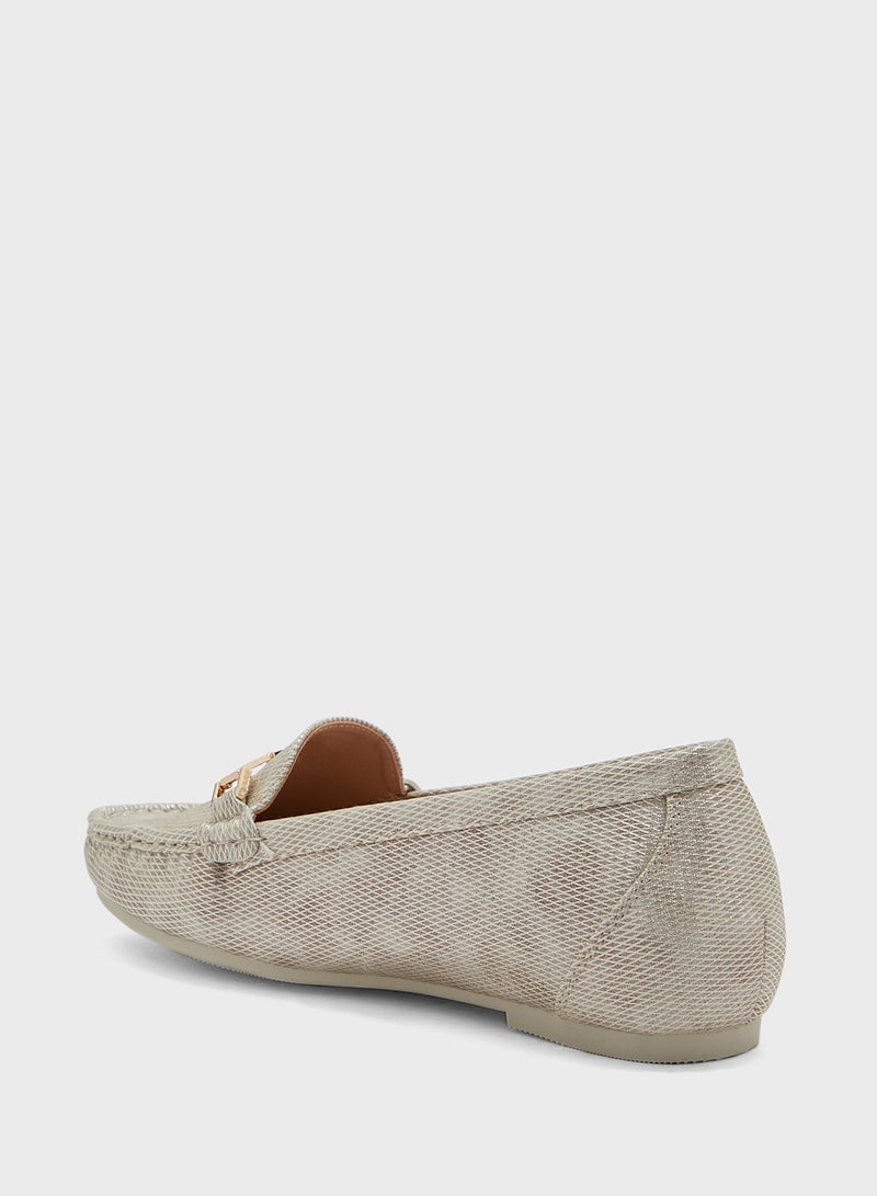 Wedge Heel Moccasin