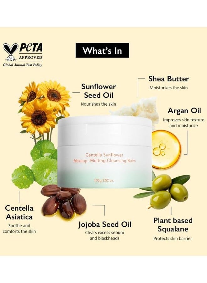 Wonder Centella Sunflower Makeup-Melting Cleansing Balm 100g