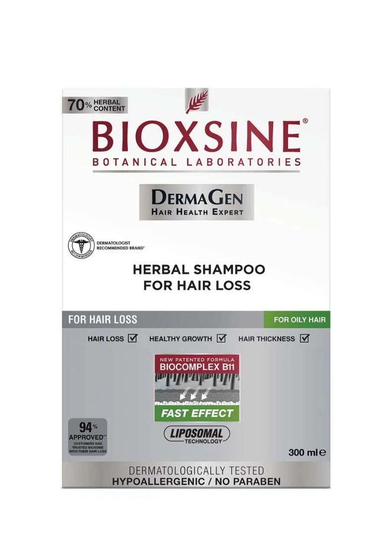 Bioxsine Herbal Hair Shampoo For Hair loss 300ml