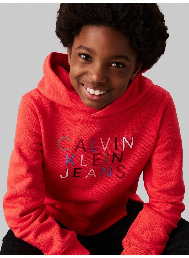 Kids Color Logo Hoodie