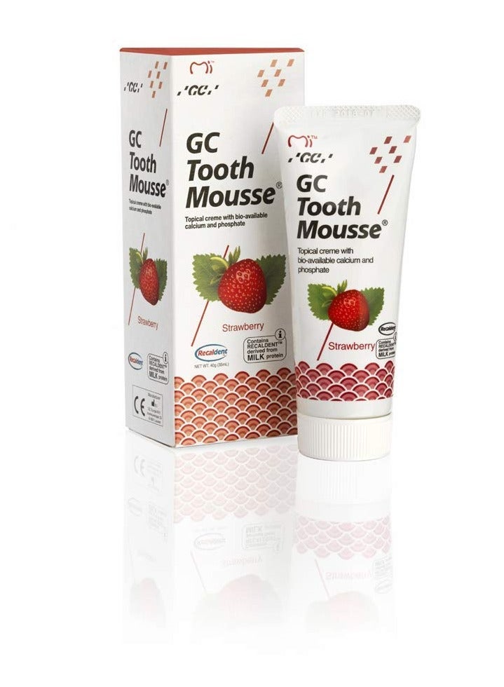 GC Tooth Mousse for Cavity Protection (Strawberry - 40g/35ml)