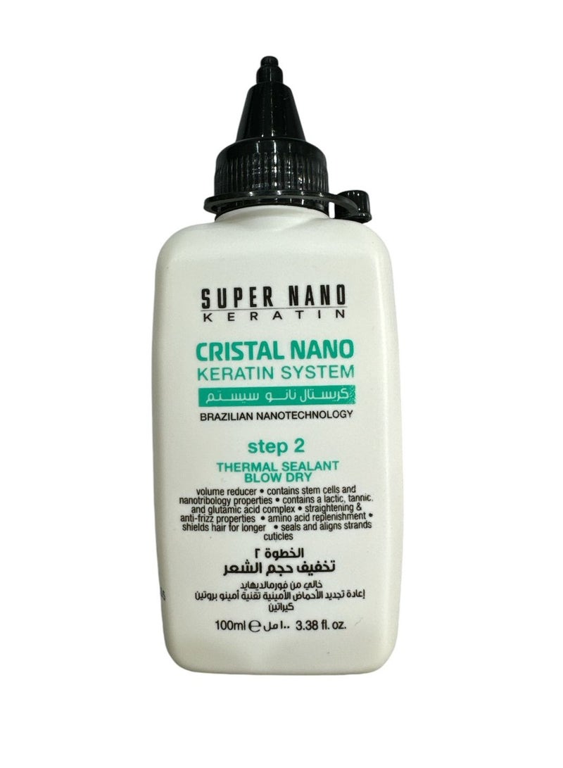 CRISTAL NANO KERATIN SYSTEM BRAZILIAN NANOTECHNOLOGY