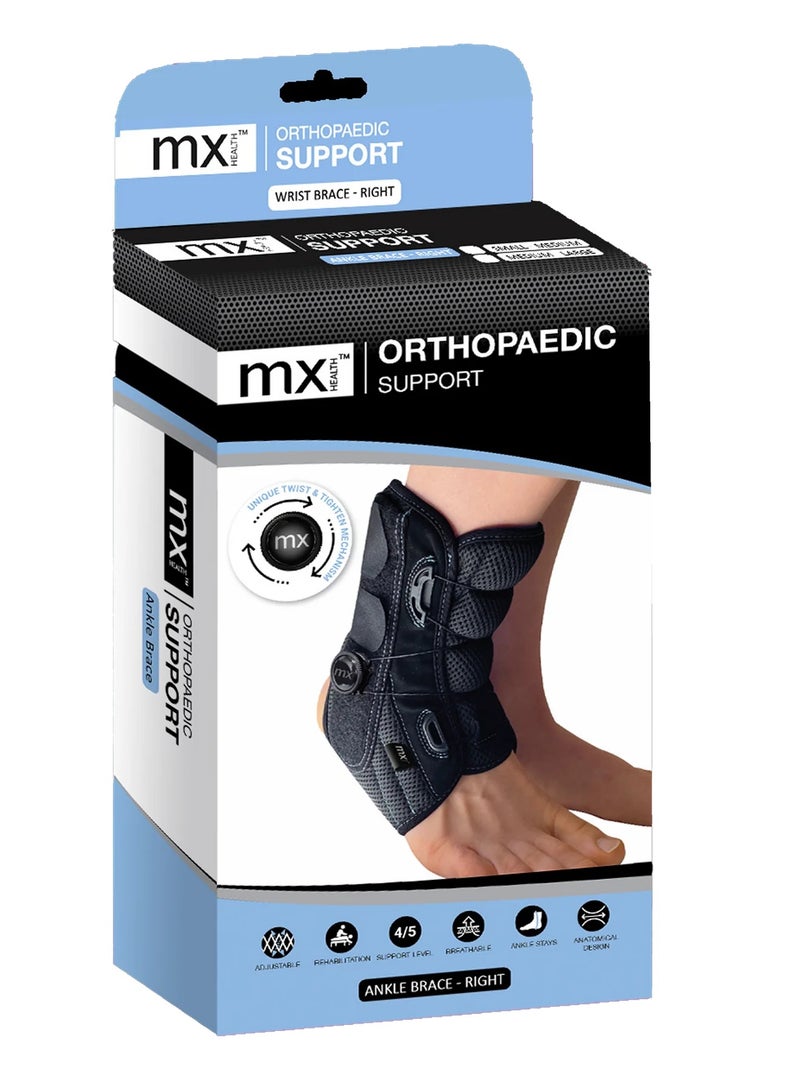 Mx77058 Orthopedic Adjust Ankle Brace M-L