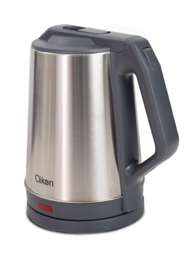 Stainless Steel Electric Kettle 2L Capacity Fast Boiling 2 L 1500 W CK5150 Silver/Black