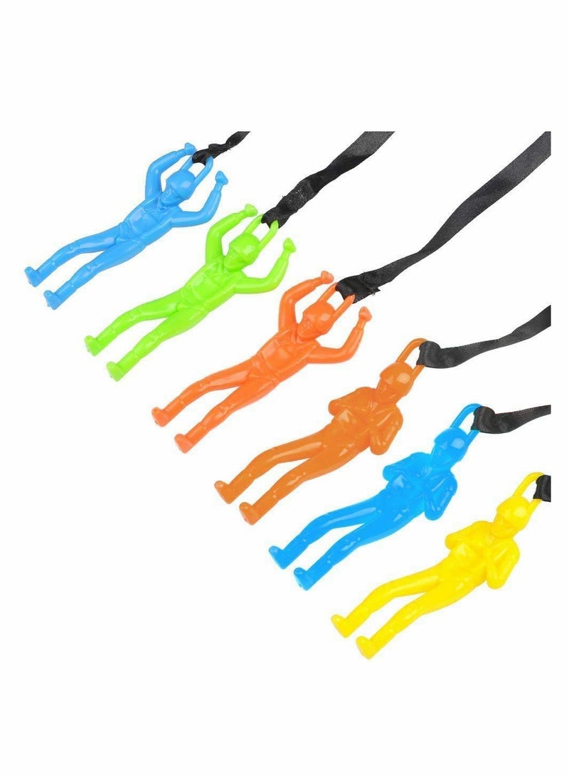 Parachute Action Figures Toy for Children's Flying Toys ( 6 Pack )