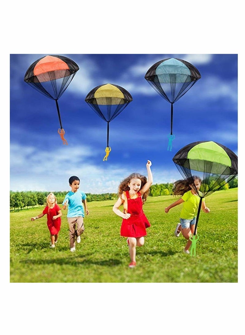 Parachute Action Figures Toy for Children's Flying Toys ( 6 Pack )