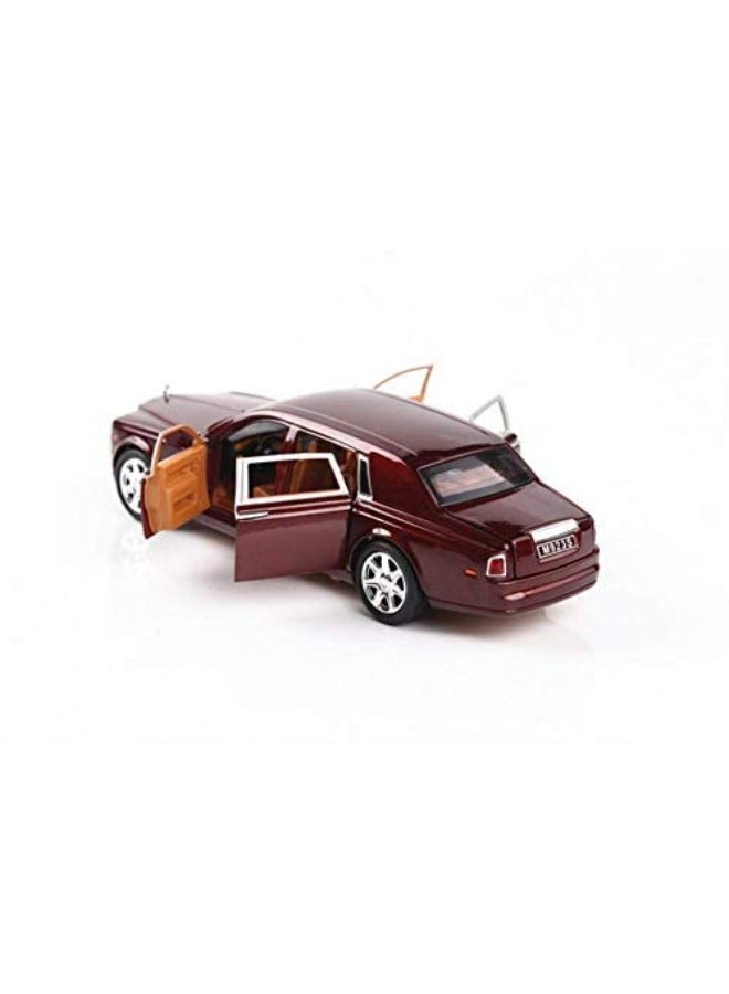 Rolls-Royce Phantom Car Model 1:24 | Premium Diecast Luxury Toy with Light and Sound Features