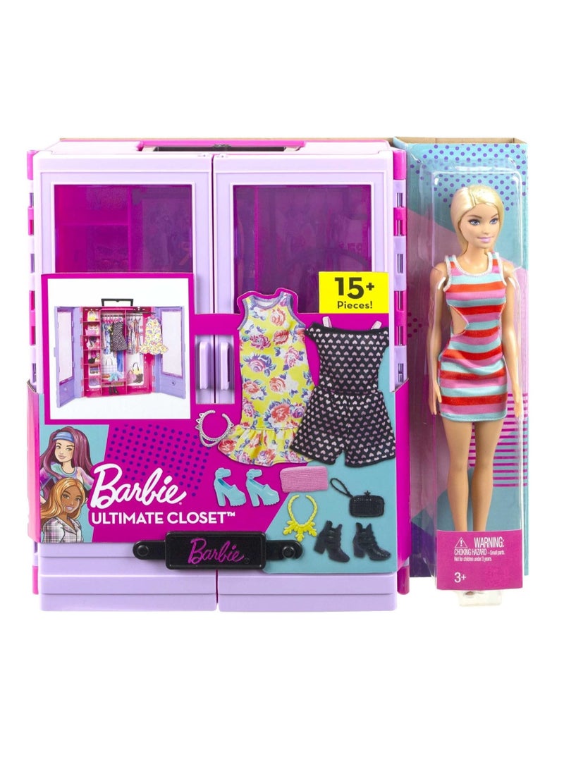 Barbie Fashionistas Ultimate Closet And Doll