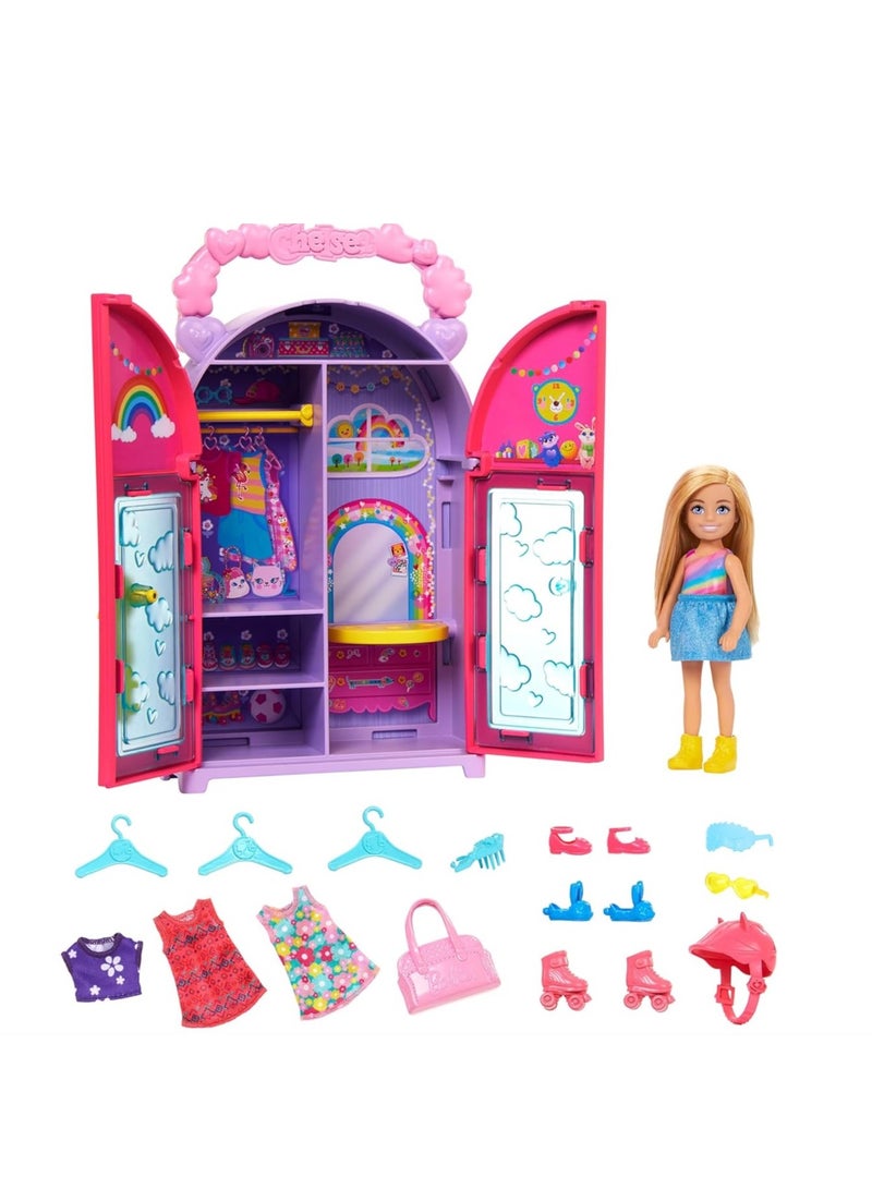 Barbie Chelsea Doll And Closet