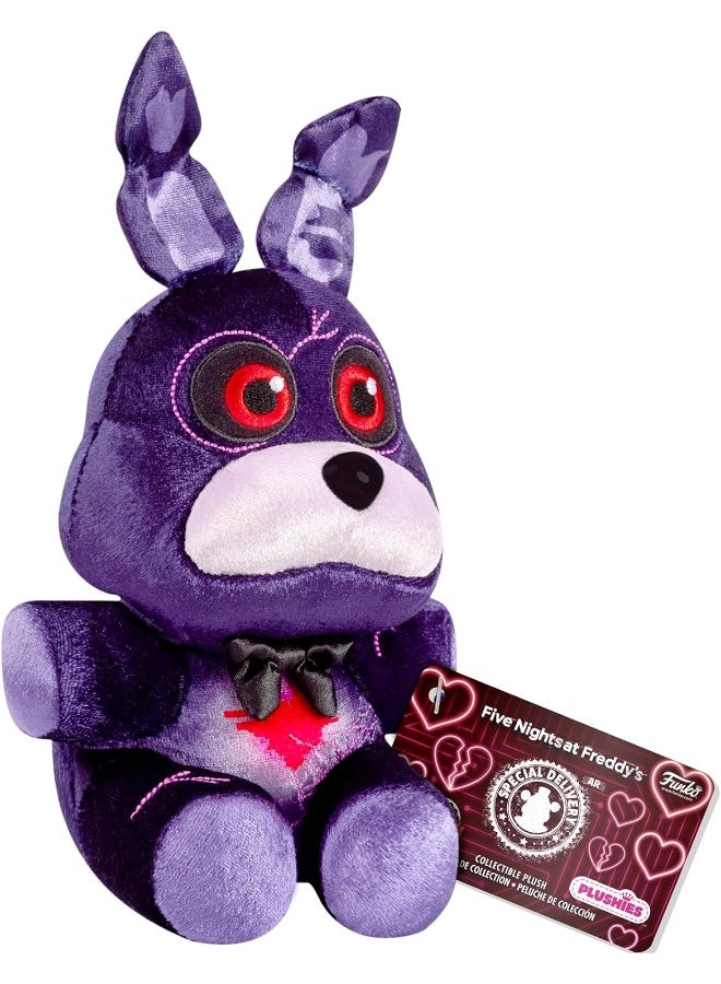 Funko Plush: Five Nights At Freddy's (FNAF) - Blkheart Bonnie the Rabbit - Collectable Soft Toy