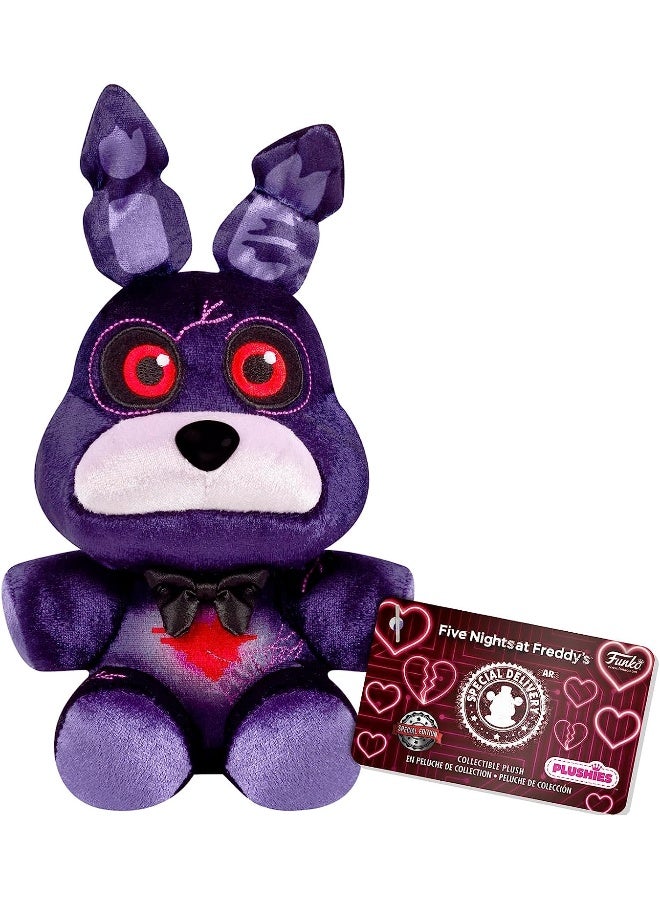 Funko Plush: Five Nights At Freddy's (FNAF) - Blkheart Bonnie the Rabbit - Collectable Soft Toy