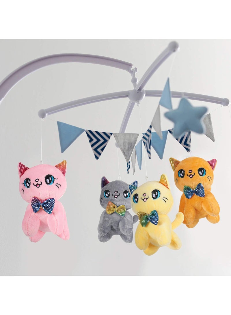 Plush Toy Cats Pendant, Mini Tiny Soft Stuffed Doll Hanging Pendant Ornament for DIY Keychain Birthday Decorations Party Kids 8 Pieces