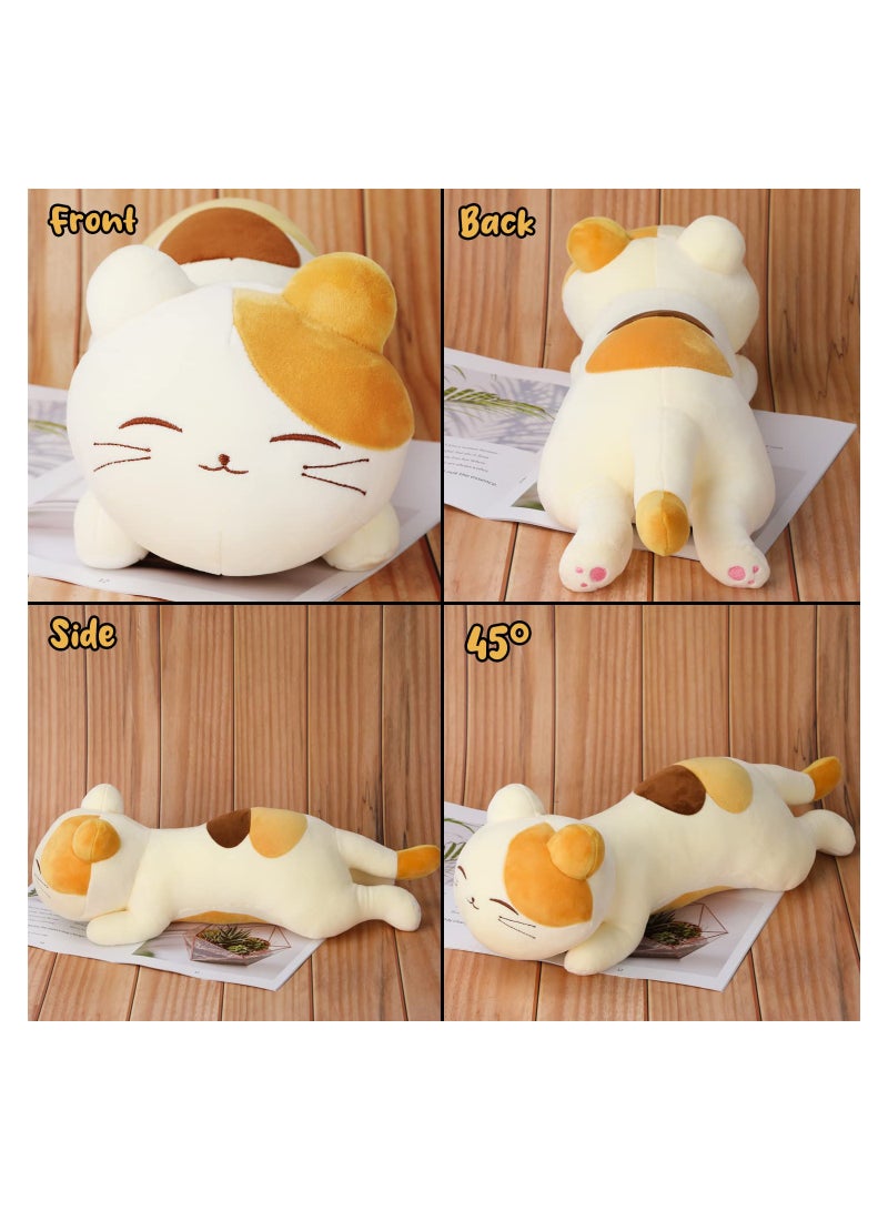 Cat Plushie Doll, Stuffed Animal Kitten Cat Plush Toy 16 inch Soft Fluffy Pillow Hugging Toy Cute Plush Toy Fluffy Plush Toy for Present Every Age & Occasion