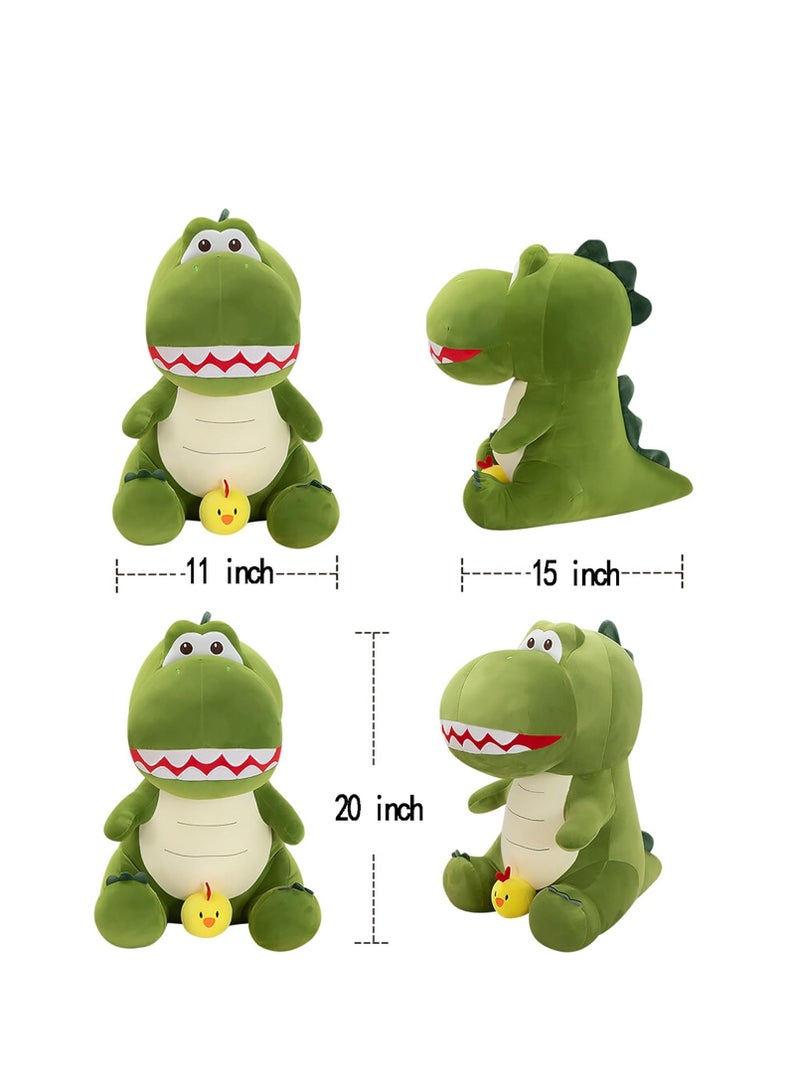 Large Dinosaur Stuffed Animal Plush Toy, Giant Dinosaur Cute 18 Inch Soft Toys, Cute Giant Dino for Boys Adults Birthday Gift