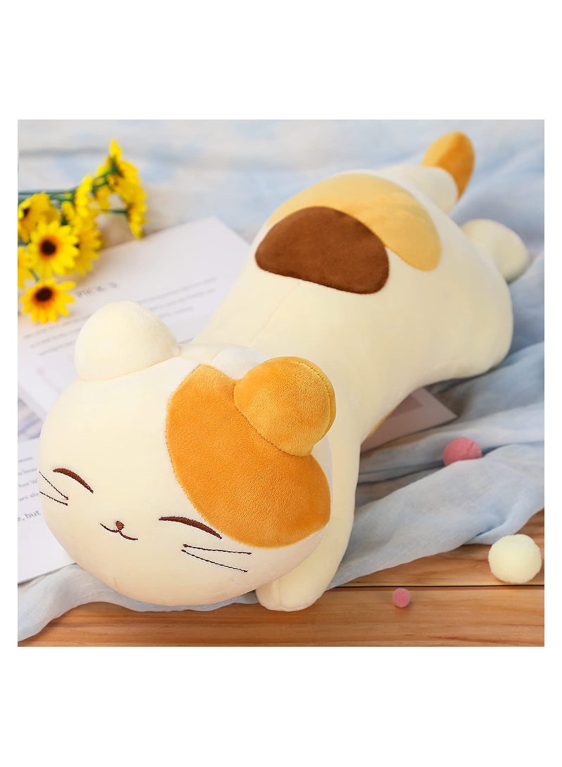 Cat Plushie Doll, Stuffed Animal Kitten Cat Plush Toy 16 inch Soft Fluffy Pillow Hugging Toy Cute Plush Toy Fluffy Plush Toy for Present Every Age & Occasion