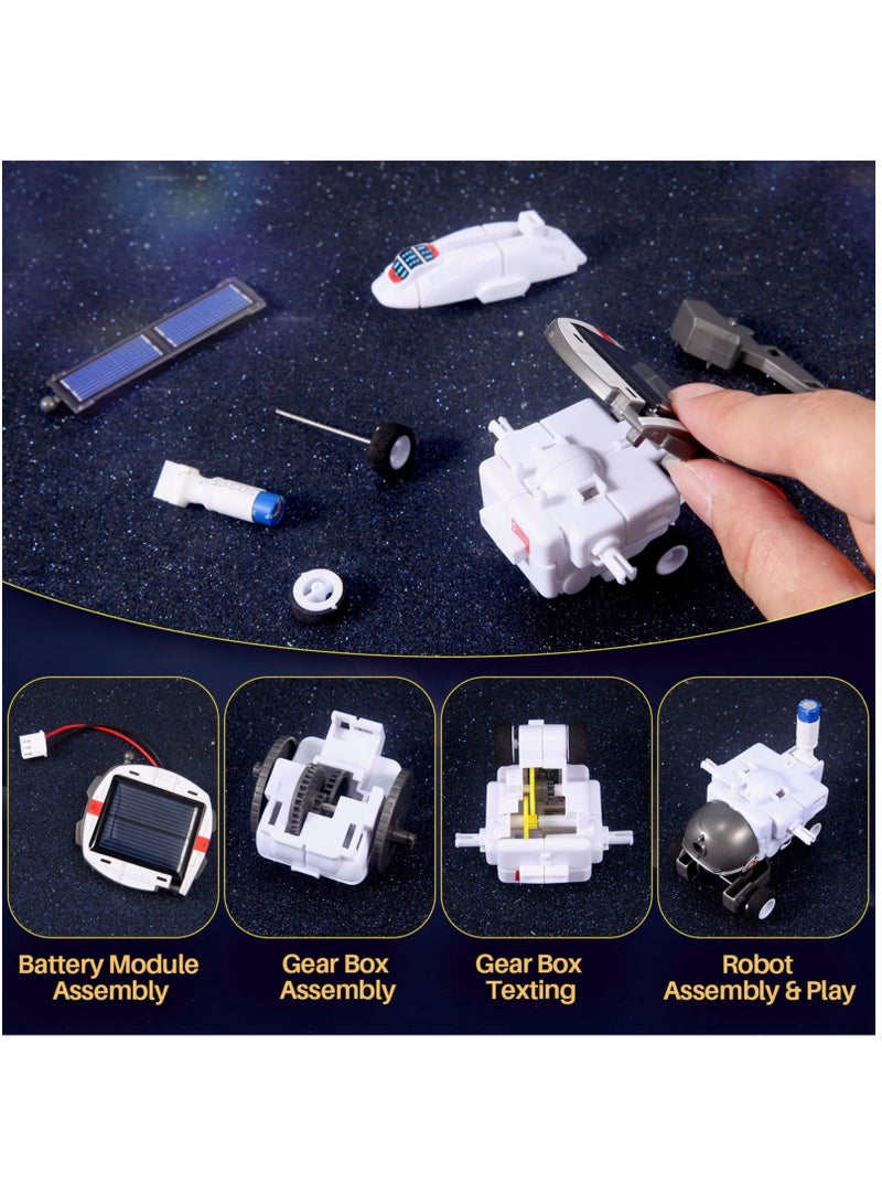 Solar Robot Science Kits for Kids 8-14 Years Old 120Pcs Building Toys for Creative Learning and Fun