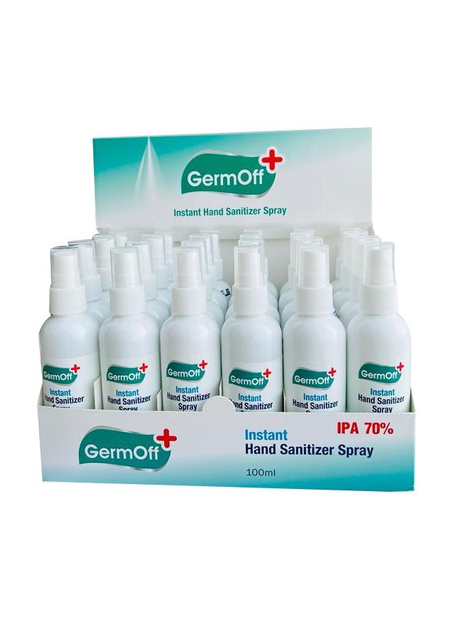 Germoff Instant Hand Sanitizer Spray 100ml x 24 Pcs Set