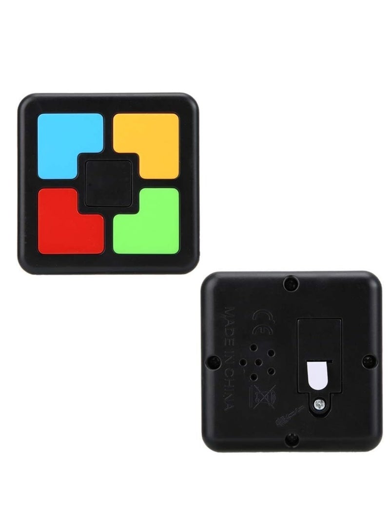 Memory Training Puzzle Toy, Game Kids Electronic Memory Game Plastic Interaction Intelligent Music Light Educational Brain Teaser Memory Game for Boys Girls Single Hand Kids Interaction Consoleearly