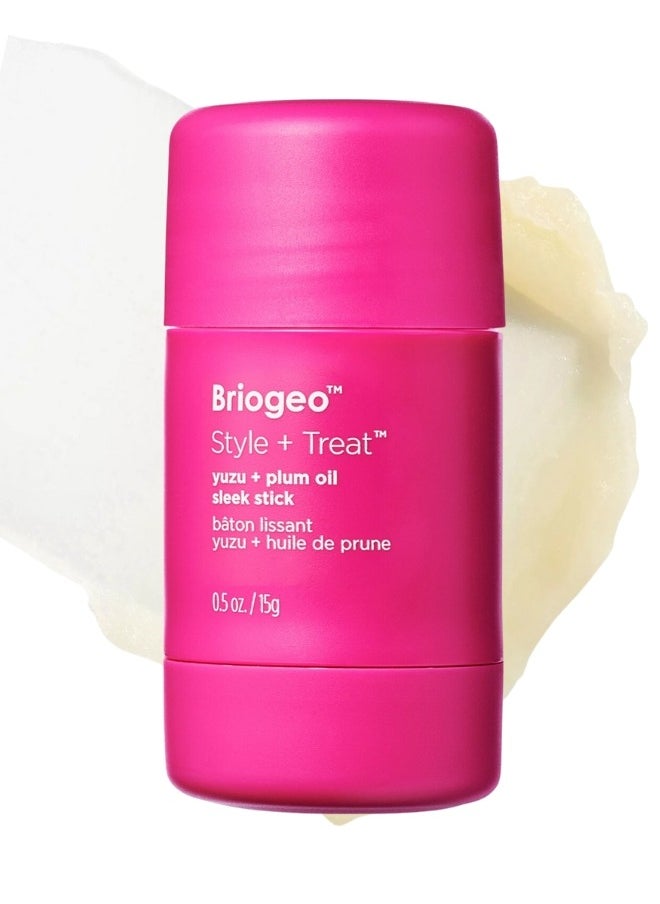 Briogeo Style + Treat™ Yuzu + Plum Oil Sleek Stick 15g Frizz Control & Glossy Finish for All Hair Types