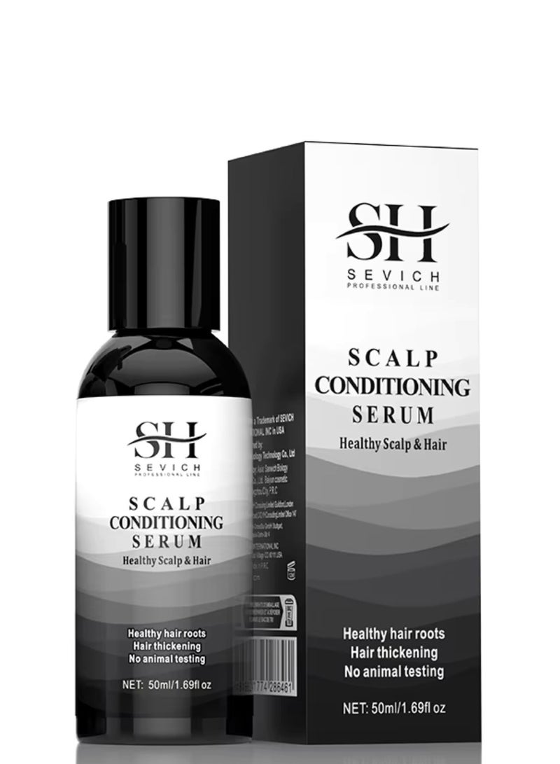 50ml Scalp Conditioning Serum Increase Hair Density and Strengthen Hair Follicles Healthy Scalp and Hair Roots Hair Thickening Conditioning Cream Serum Hair Scalp Conditioner