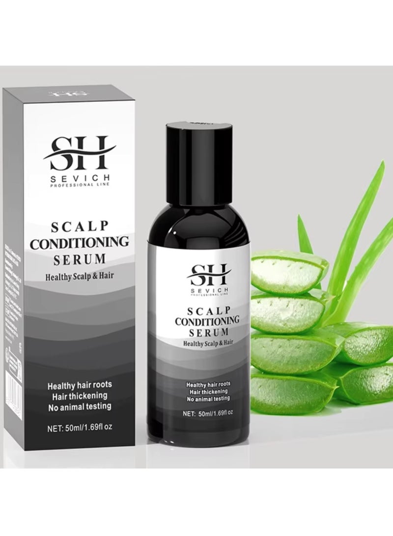 50ml Scalp Conditioning Serum Increase Hair Density and Strengthen Hair Follicles Healthy Scalp and Hair Roots Hair Thickening Conditioning Cream Serum Hair Scalp Conditioner