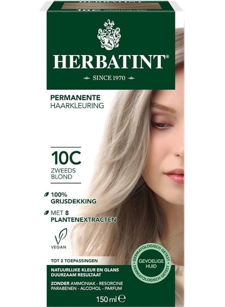 Hair Color 10C Swedish Blonde