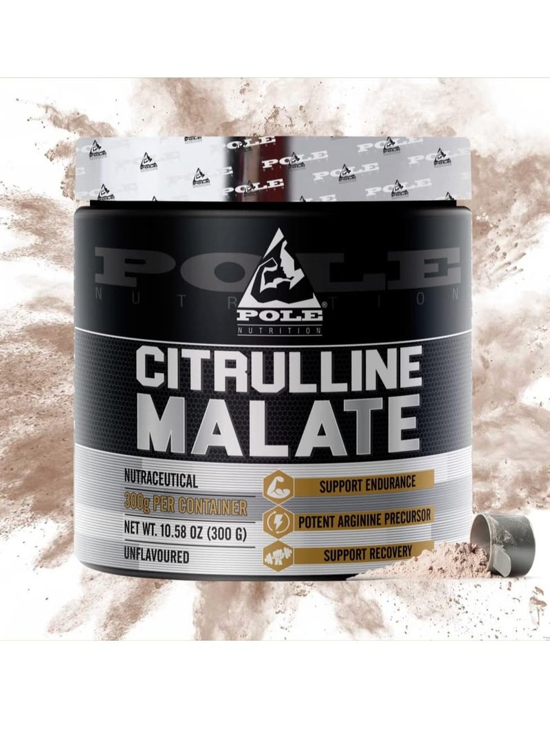 Citrulline Malate 200g - Enhances Exercise Performance & Cardiovascular Health