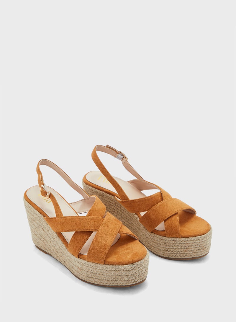 Ankle Strap Wedge Sandal