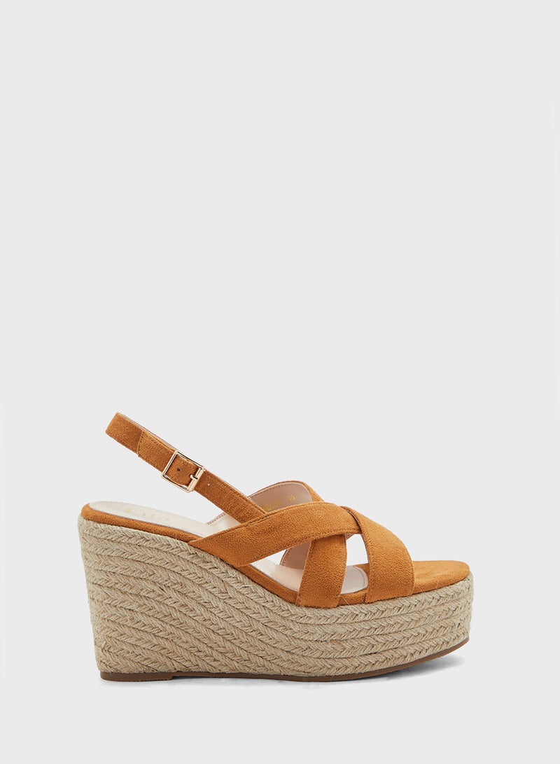 Ankle Strap Wedge Sandal