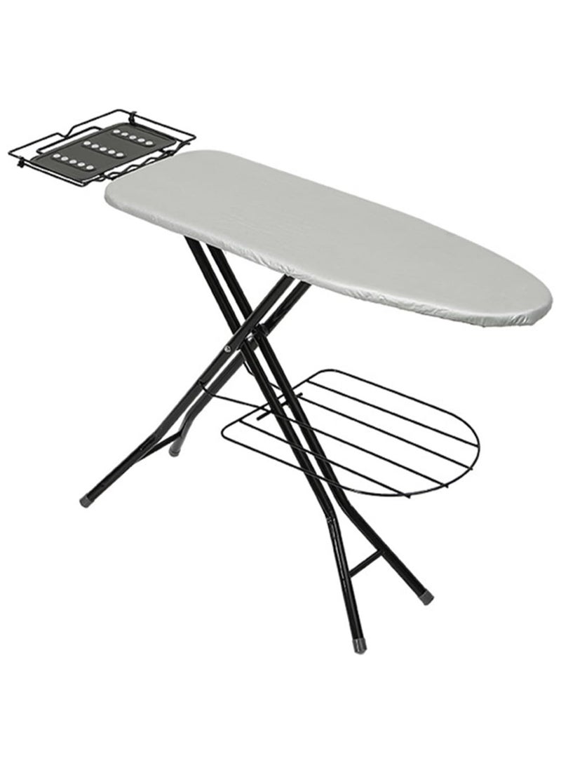 Ironing Board, Height Adjustments Dress Press Board with Steam Press Rest and Heat Resistant Covers, Foldable Pressing Table for Home